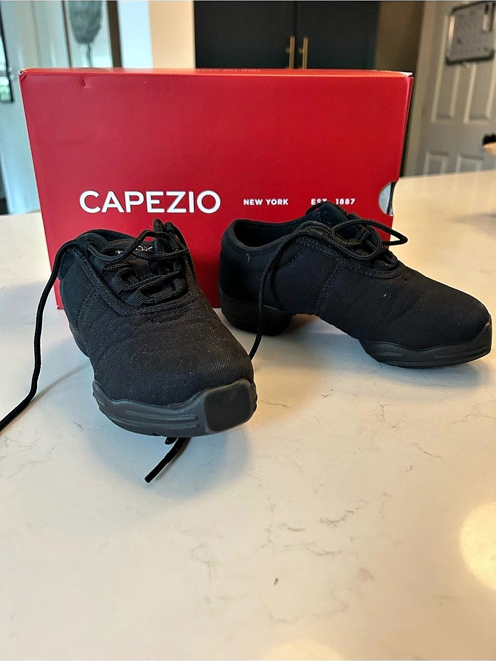 Capezio Black Kids Hip Hop Shoes - US 3